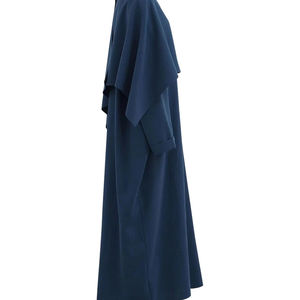 Abayas Kaftan Marron Tendance Populaires en Gros pour Femmes – Robe Longue Respirante, Khimar, Vêtements Islamiques, Jilbab, Abaya à Fermeture Éclair, Hijab - Product Image 2