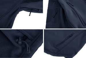 Vestes pour hommes, coupe-vent, vêtements d'extérieur, veste tactique imperméable en softshell, manteau pour hommes, vêtements de chasse et de pêche, veste tactique - Product Image 3