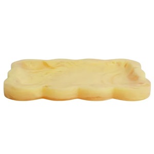 Plateau de service artisanal en résine, plateau de rangement rectangulaire en résine sur mesure, style moderne pour table de chambre privée et décoration intérieure. - Product Image 3