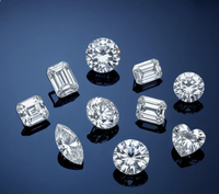 RAAMAA Diamante Cultivado en Laboratorio CVD, Corte Brillante Excelente, Blanco D VVS1, 1CT 2CT 3CT 4CT 5CT, Certificado IGI, para Joyería