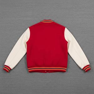 Custom Chenille Patches Boxy Fit Oversize <b>Corduroy</b> Varsity <b>Jacket</b> for Men - Product Image 5