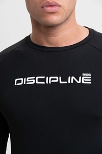 เสื้อยืดแขนยาวผู้ชายทรงเข้ารูปสำหรับออกกำลังกาย ฟิตเนส เพาะกาย คอวี แขนยาว กระชับกล้ามเนื้อ สวมใส่สบาย เหมาะสำหรับการฝึกซ้อม - Product Image 2