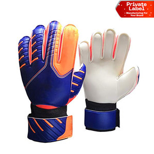 Gants de gardien de but en cuir allemand de qualité supérieure, personnalisés avec une étiquette privée, adhérence élevée, 4 mm Giga Grip, unisexe, à enfiler - Product Image 1