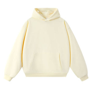 Custom <b>Men's</b> <b>Pullover</b> Hoodie Premium Cotton Fleece Oversized Casual Streetwear Hoodie OEM ODM Wholesale Manufacturer - Product Image 1