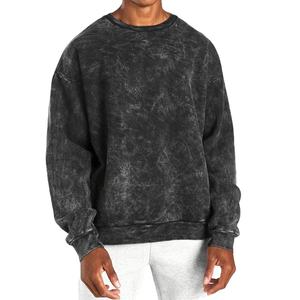 Sweat-shirt personnalisé à col rond, design tendance 2026, fabrication OEM sur mesure, sweat-shirt pour homme, lavage à l'acide, sweat-shirt à capuche 2026 - Product Image 1