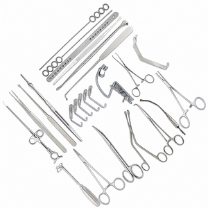 Juego de Instrumentos Quirúrgicos Veterinarios de Alta Calidad para Amigdalectomía, Kit Médico Quirúrgico de Acero Inoxidable para Cirugía Animal, de Raw To Fine - Product Image 1