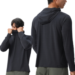 Nueva Camiseta con Capucha de Pesca Sublimada al por Mayor, Unisex, Tallas Grandes, Protección Solar UPF 50, Manga Larga, con Logotipo Personalizado - Product Image 4