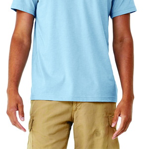 Camiseta de jersey 100% algodón personalizable para hombre, cuello redondo, gruesa, antiarrugas, de alta calidad, transpirable. - Product Image 5