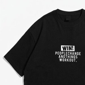 Camisetas de Hombre Oversize con Hombros Caídos, Algodón Pesado, Logotipo Personalizado, Precio al por Mayor, Secado Rápido, Artículos de Verano, Camiseta para Hombre, Más Vendidas - Product Image 6