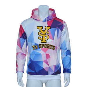 Sweat à capuche personnalisé pour l'hiver, broderie par sublimation, impression intégrale 3D, teinture unie, 100% polyester polaire, streetwear, anti-rides, séchage rapide - Product Image 1