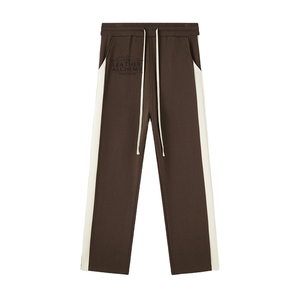 2026 <b>Summer</b> Casual Men's <b>Pants</b> for Men with Wide Legs Design Elastic Waist 100% Cotton for Selling Online - Product Image 1