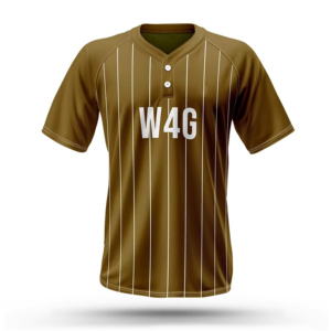 Men's Baseball Jersey Striped Navy Red Sublimated Print Moisture Wicking Short Sleeve Regular Fit All Seasons Apparel - Product Image 5