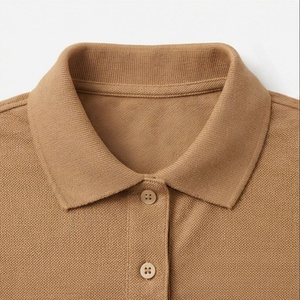 Camisetas Polo de Algodón de Dos Tonos con Combinación de Colores Personalizada para Mujer, Camisetas Polo con Estampado de Color Personalizado, Ropa Deportiva - Product Image 4