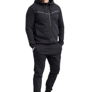 Chándal Informal de Invierno con Capucha 2026, de Poliéster/Algodón, con Bordado Impreso, Diseño Ecológico 2 en 1 - Product Image 1