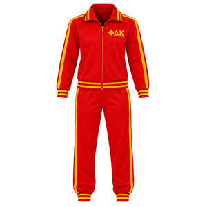 Conjunto Deportivo de Dos Piezas para Mujer, Marca PDK, en Poliéster, con Chaqueta de Cierre Completo y Pantalones Deportivos Holgados para Entrenamiento - Product Image 3