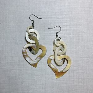 2026 Hot Sale Handmade Stainless Steel Horn Bone Huggie <b>Earring</b> Set Best Selling Vintage <b>Dangle</b> <b>Earrings</b> <b>Diamond</b> Pearl for - Product Image 3