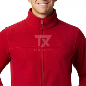 Men's Long Sleeve Polar <b>Fleece</b> Shirt <b>Jacket</b> Winter Coat <b>Warm</b> Insulated Button Front - Product Image 6
