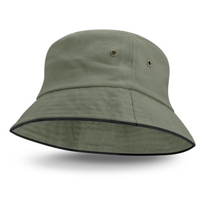 Classic Unisex Cotton Bucket <b>Hat</b> with Wide Brim for Sun Protection Outdoor Travel Fishing Hiking Beach and Everyday Casual Wear - Product Image 4