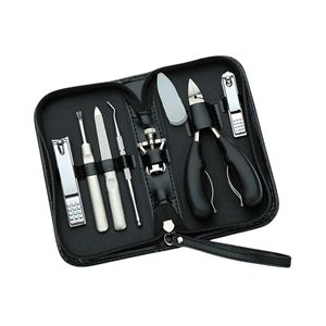 Kit de Manicura y Pedicura Profesional de Lujo 7 en 1 de Alta Calidad con Logotipo Personalizado, Cortaúñas de Acero Inoxidable, Cortacutículas, Belleza - Product Image 1