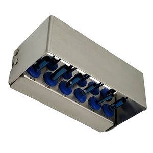 <b>12</b>-Piece Dental Trephine Tissue Punch Kit Manual Instrument for Implant in Steel Plastic Stainless Steel Packaged in a Bag - Product Image 6