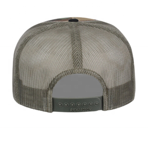 แท้ริชาร์ดสัน Camo 7 แผงแบนบิล Trucker Snapback ขายส่งยางหนังแพทช์โลโก้ที่กําหนดเอง Gorras แบรนด์หมวกผู้ชาย - Product Image 5