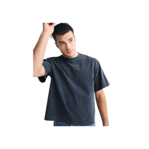 Premium 300 GSM Heavyweight Men's Oversized Cropped <b>T</b>-<b>Shirt</b> - Product Image 1