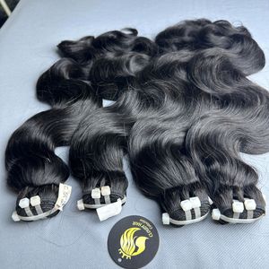 Extensiones de cabello humano virgen/ondulado natural grado 12A al por mayor cabello vietnamita crudo sin procesar del proveedor - Product Image 5