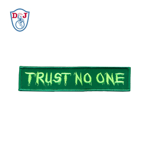 Custom Text Embroidered Patch <b>Name</b> <b>Tag</b> Morale Embroidery Twill Patch Fun Patches for Garment Trimming - Product Image 3