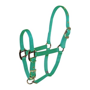 Meilleur vendeur bleu marine 3/4 \ "Nylon réglable menton cheval licou équipement équestre équin de haute qualité pour animaux de compagnie et chevaux - Product Image 3