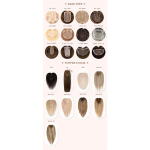 Postiche en cheveux humains 100% européens, base en soie <span class=keywords><strong>blonde</strong></span>, postiche en soie nouée à la main, mono top pour la perte de cheveux chez les femmes - Product Image 6