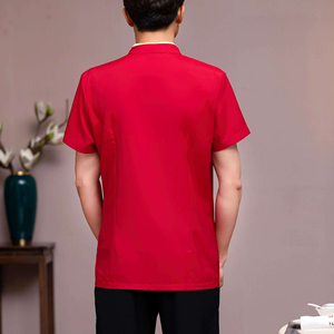 Uniformes de personnel de restaurant en gros, uniformes personnalisés pour serveurs et serveuses, vêtements de travail pour l'hôtellerie et la restauration, fournisseur OEM - Product Image 3