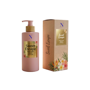 Loción Corporal Perfumada Sweet Escape con Fragancia Duradera, Loción Hidratante Profunda y Nutritiva para una Piel Suave - Product Image 1