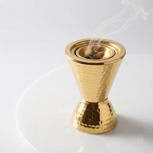 Luxury Stainless Steel Incense Burner Modern Metal <b>Bakhoor</b> Holder Minimalist Arabic <b>Oud</b> Censer With Removable Charcoal Mesh - Product Image 4