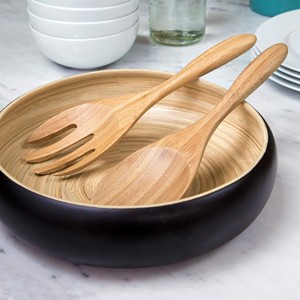 Article très vendu : Bols de service modernes jetables en bois de manguier et d'acacia, vaisselle de fête, vente en gros directe usine HANDICRAFT HUB - Product Image 1