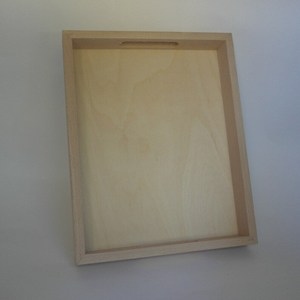Plateau en bois artisanal - Product Image 3