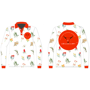 Chemises de pêche à manches longues OEM 2026 Performance, en polyester, anti-humidité, pour la pêche - Product Image 3