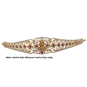 Matte Lakshmi Style Ottiyanam Fashion Body Jewelry - Product Image 2