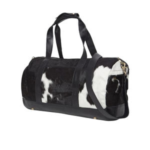 Bolsa de Viaje de Gran Capacidad con Pelo de Vaca, Nueva Bolsa de Viaje Ecológica para Fin de Semana, Bolsa de Viaje Personalizada con Pelo de Vaca - Product Image 3