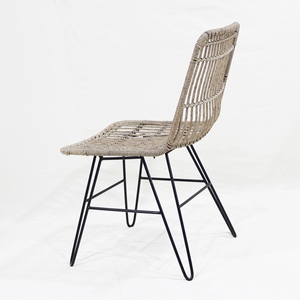 Modern Style Aluminum Frame PE Rattan Durable Stackable Outdoor Dining Chair for Living Room Hotel Restaurant Kitchen Villa - Product Image 6