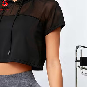 Sweat-shirt à capuche décontracté pour femme, coupe ample, respirant, séchage rapide, 100% polyester, couleurs et designs personnalisés - Product Image 4