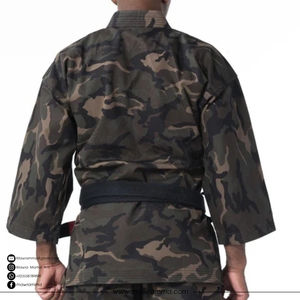 ชุดยิวยิตสูแบบกำหนดเองสำหรับ OEM ผ้าฝ้าย 100% ทอแบบเพิร์ลวีฟ ชุดกิโมโนบราซิลเลียนยิวยิตสูสำหรับมืออาชีพ ชุดฝึกซ้อมสำหรับการต่อสู้ ผู้ผลิต - Product Image 4