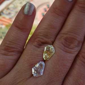 Diamants synthétiques (cultivés en laboratoire) certifiés IGI, taille poire, 1 à 5 carats, VVS, couleur CVD HPHT, excellents pour la fabrication de bijoux - Product Image 4