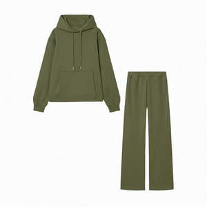 Ensemble de survêtements pour femmes OEM Premium, vêtements de sport pour femmes, tenue de jogging personnalisée, vêtements de sport et de fitness - Product Image 1