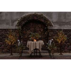 Guirnalda de Eucalipto Estilo Bosque con Luces LED Decorativas, Alta Estética, Cuatro Estaciones, Unisex, Decoración para Fiestas - Product Image 3