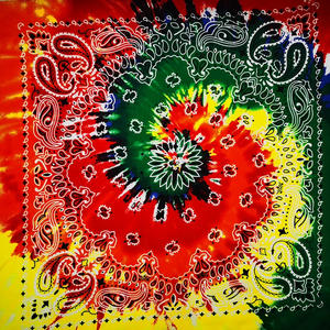 Stitch Drape Cotton <b>Bandanas</b> Square Multicolor Paisley Floral Print Casual Headwear Scarf Four Seasons Skin-Friendly Quick Dry - Product Image 4