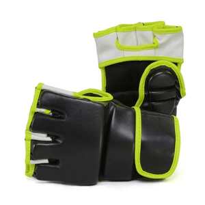 Gants de MMA de haute qualité, légers, en cuir, avec poignées antidérapantes, sangle de poignet réglable, fermeture à boucle, respirants, pour la boxe - Product Image 1