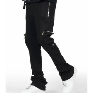 Pantalons d'hiver en molleton de coton pour hommes, pour la salle de sport, l'entraînement, les sports, le fitness, le jogging, utilisation active - Product Image 3