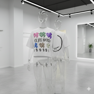 Camiseta de Hombre 100% Algodón con Lavado Ácido y Estampado Gráfico DTG, Corte Holgado, Cuello Redondo, Manga Regular, Precio de Fábrica - Product Image 3