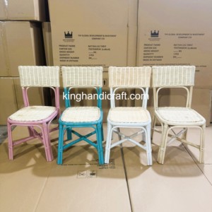 Sillas Infantiles de Ratán Hechas a Mano para Eventos de Alquiler, Bodas, Decoración de Cumpleaños, Muebles Comerciales para Eventos al por Mayor - Product Image 5