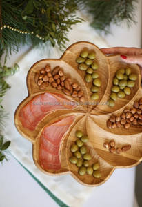 จานเสิร์ฟไม้ขัดเงาจานเสิร์ฟเนื้ออบอุ่นสำหรับงานอีเวนต์ - Product Image 5